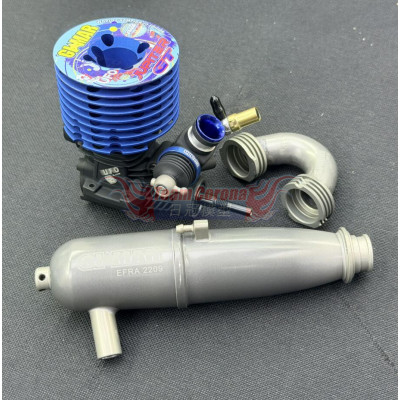 GIMAR Jupiter 2026 World Champion 5-ports .21 GT engine with 2209 Hard Coating pipe set